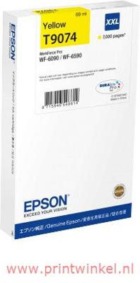 Epson WF-6xxx Ink Cartridge Yellow XXL