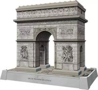 Ravensburger 3d puzzel iconics arc de triomphe parijs - met licht - 255st. - thumbnail