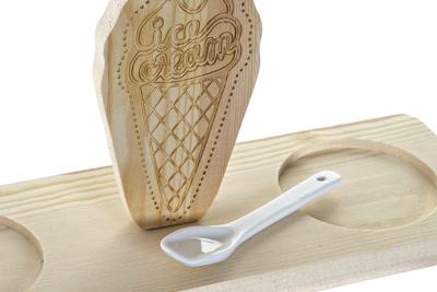 Glazenset DKD Home Decor Multicolour Keramisch Pijnboom