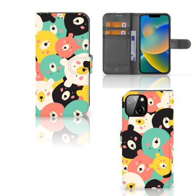 Apple iPhone 14 Leuk Hoesje Bears Apple iPhone 14 Leuk Hoesje Bears