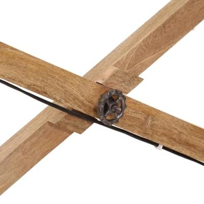 VidaXL Plafondlamp 25 w e27 29x18x85 cm verweerd rood