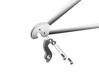 Union derailleurpad gh-092 met schroefset m4x0.7 - thumbnail