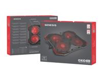 GENESIS NHG-2075 Oxid 260 17.3 laptop cooling pad - thumbnail