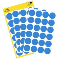 Avery Ronde etiketten diameter 18 mm, blauw, 96 stuks - thumbnail