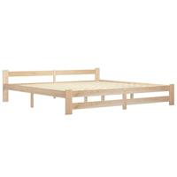 Bedframe massief grenenhout 200x200 cm - thumbnail
