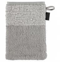 Cawö Cawo Two-Tone Washandje Platina 16x22 - thumbnail