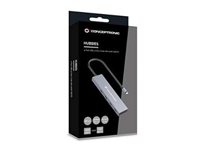 Conceptronic HUBBIES14G 4-poorts USB 3.2 hub