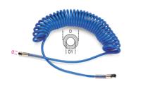 Beta polyuretheen spiraalslang, 95 Shore, uittrekbaar tot 15 m 1915C/L 8X12 - 019150115 - thumbnail