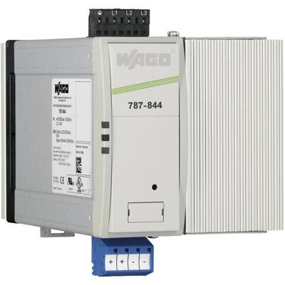 WAGO 787-844 DIN-rail netvoeding 24 V/DC 40 A 960 W Aantal uitgangen:1 x Inhoud 1 stuk(s)