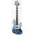 Lakland Skyline 55-60 Lake Placid Blue Gloss 5-snarige elektrische basgitaar - thumbnail