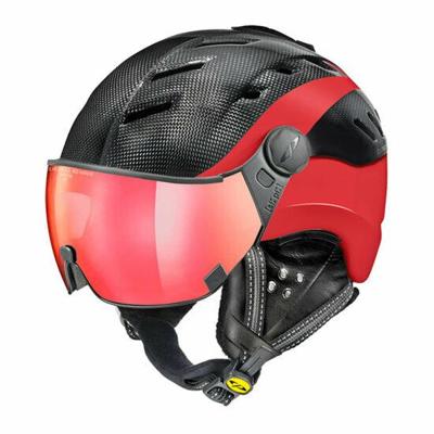 CP Camurai Carbon zwart-rood skihelm - meekleurend & polariserend vizier - kies uit 3 soorten ! CP Camurai Carbon zwart-rood skihelm - meekleurend & polariserend vizier - kies uit 3 soorten !