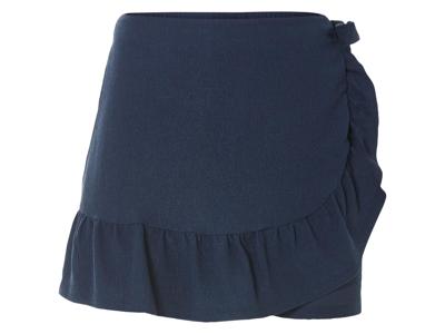 esmara Dames wikkelrok (Marineblauw, L (44/46))