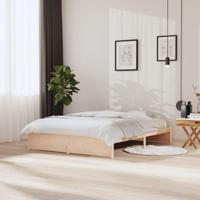 Bedframe massief hout 150x200 cm - thumbnail
