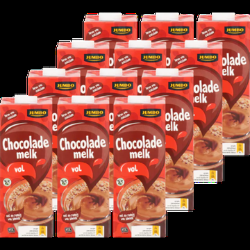 Jumbo Chocolademelk Vol 12 x 1L
