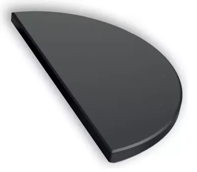 The Bastard half moon stone black 1pcs Medium The Bastard half moon stone black 1pcs Medium