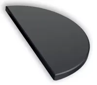 The Bastard half moon stone black 1pcs Medium - thumbnail