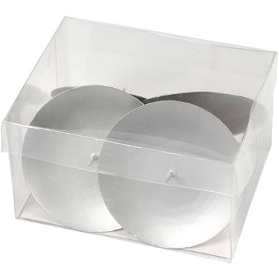 Creativ Company Kandelaar, h: 6 cm, d 7 cm, 4 stuk/ 1 doos