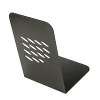 Q-CONNECT boekensteun, metaal, set van 2 stuks, zwart - thumbnail