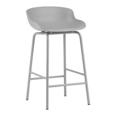 Normann Copenhagen Hyg barkruk H65 Grey staal