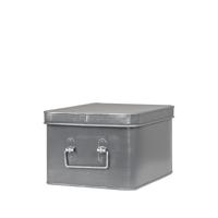 LABEL51 Media Opbergkist - Antiek grijs - Metaal - L - thumbnail