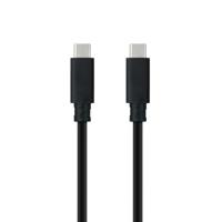 NANOCABLE 10.01.4103 USB 3.2 kabel Gen2x2 20Gbps 5A/100W, 4K/60Hz, USB-C stekker naar USB-C stekker, zwart, 3m - thumbnail