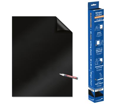 Magic chart legamaster whiteboard 600x800mm zw 25v