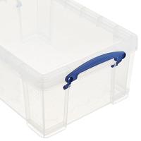 Really Useful Box opbergdoos 9 liter, transparant - thumbnail