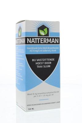 Natterman Broomhexine Hoestdrank Extra Sterk Broomhexine HCI 8mg/5ml - Suikervij Natterman Broomhexine Hoestdrank Extra Sterk Broomhexine HCI 8mg/5ml - Suikervij