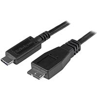 StarTech.com USB-C naar Micro-B kabel - M/M - 0,5 m - USB 3.1 (10Gbps) - thumbnail