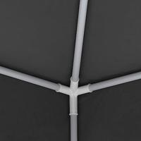 Partytent met zijwanden professioneel 90 g/m 4x9 m antraciet - thumbnail