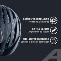 Olympic Sportswear Alpina sports urban helm haga led 51-56 mat indigo - thumbnail