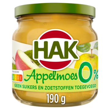 Hak Appelmoes 0% 190 g bij Jumbo
