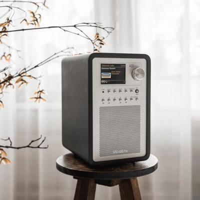 Sangean WFR-70 (SmartLink 1) Internetradio DAB+, VHF (FM), Internet AUX, USB, Internetradio Spotify, Geschikt voor DLNA Grijs