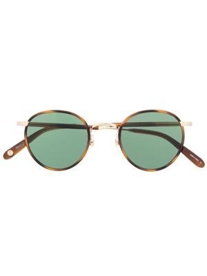 Garrett Leight Wilson round sunglasses - Brown