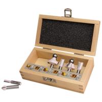 Makita D-53540 Freesset Schachtdiameter 8 mm 6-delig - thumbnail