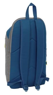 Casual Rugtas Munich Street Blauw Grijs