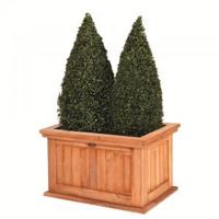 Flores teaken plantenbak 82x58x47 cm - thumbnail