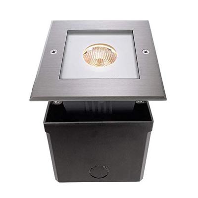 Deko Light Square COB I WW 730209 Vloerinbouwlamp LED vast ingebouwd LED E (A - G) 7.70 W Zilver