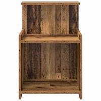 Bedkast Oud hout 40 x 35 x 60 cm Spaanplaat - thumbnail