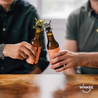 Viking helm flesstoppers (set van 4) - thumbnail