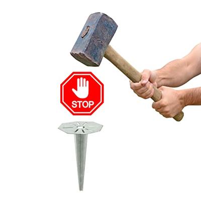 Grondspies voor montage buitenlamp