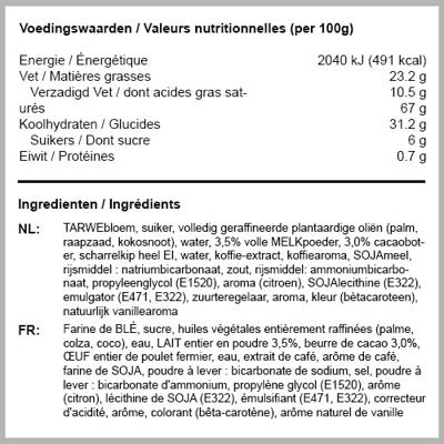 Non Stop! - Italian Mini Cookies Latte Macchiato Chocolate - 8x 125g