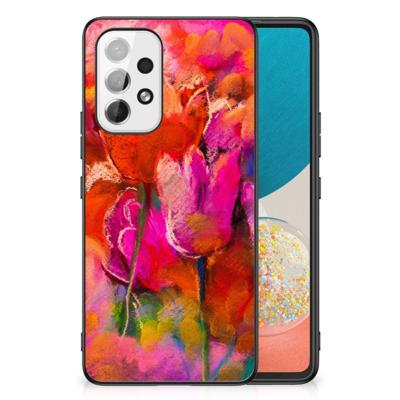 Kleurrijke Telefoonhoesje Samsung Galaxy A53 Tulips Kleurrijke Telefoonhoesje Samsung Galaxy A53 Tulips
