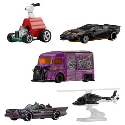 Hot Wheels Premium Die-Cast Vehicles 1/64 Pop Culture 979Q Assortment (10) Hot Wheels Premium Die-Cast Vehicles 1/64 Pop Culture 979Q Assortment (10)