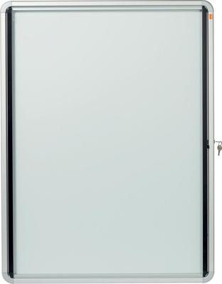 Nobo Premium Plus buitenvitrine, draaideur met slot, magnetisch, 9 x A4