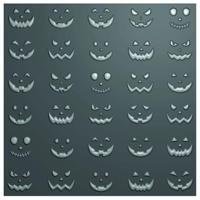 Vaessen Creative • embossing folder pompoengezichtjes 15x15cm 1st. - thumbnail