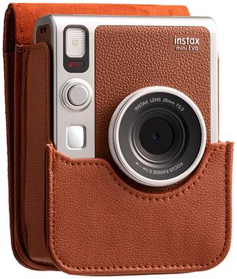Fujifilm INSTAX mini Evo case, bruin