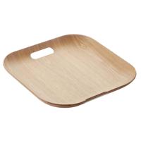 Point-Virgule Dienblad Houtkleur 39 x 39 cm - thumbnail