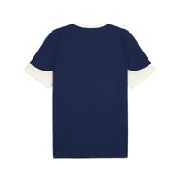 PUMA Portugal Trainingsshirt 2025-2026 Donkerblauw Gebroken Wit Geel - thumbnail