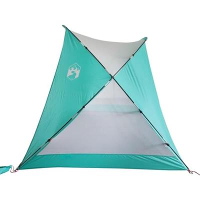 VidaXL Strandtent 274x178x170/148 cm 185t polyester zeegroen